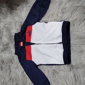 Baby puma zip up